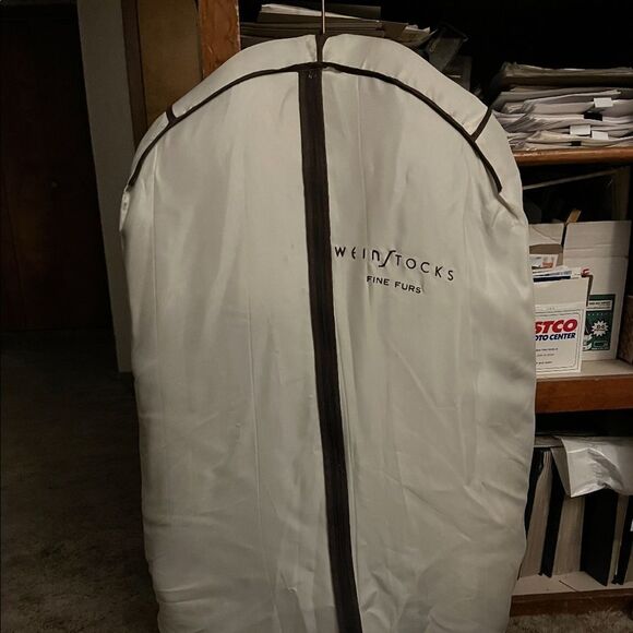 🍄 Crystal Fox Fur Genuine Brown Fur Coat - Picture 15 of 15